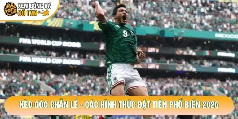 Kèo Góc Chẵn Lẻ - Các Hình Thức Đặt Tiền Phổ Biến 2026